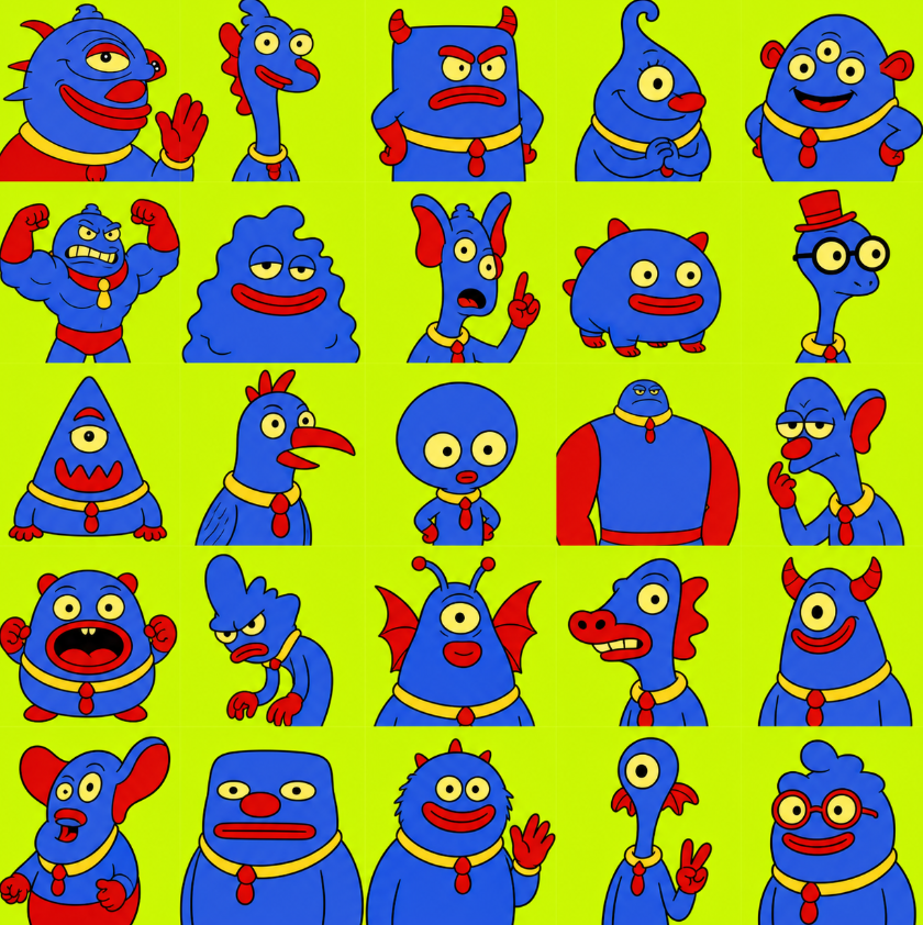 Robin Sprotos character collection